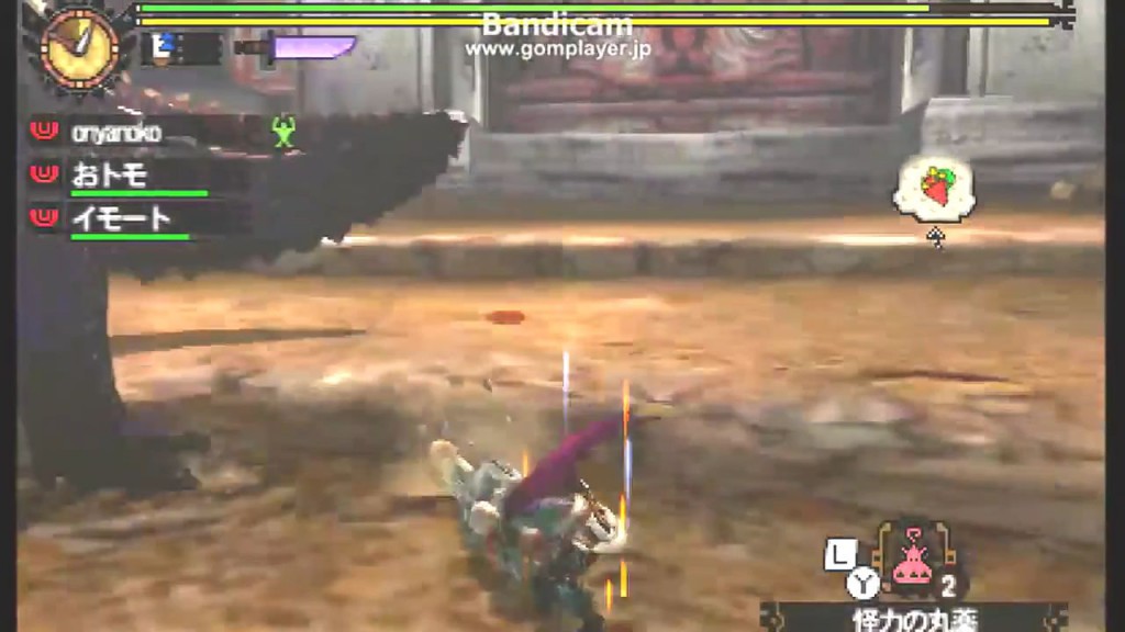 【MH4G】師匠からの試練 大剣8分27秒_00_05_51_05_2107